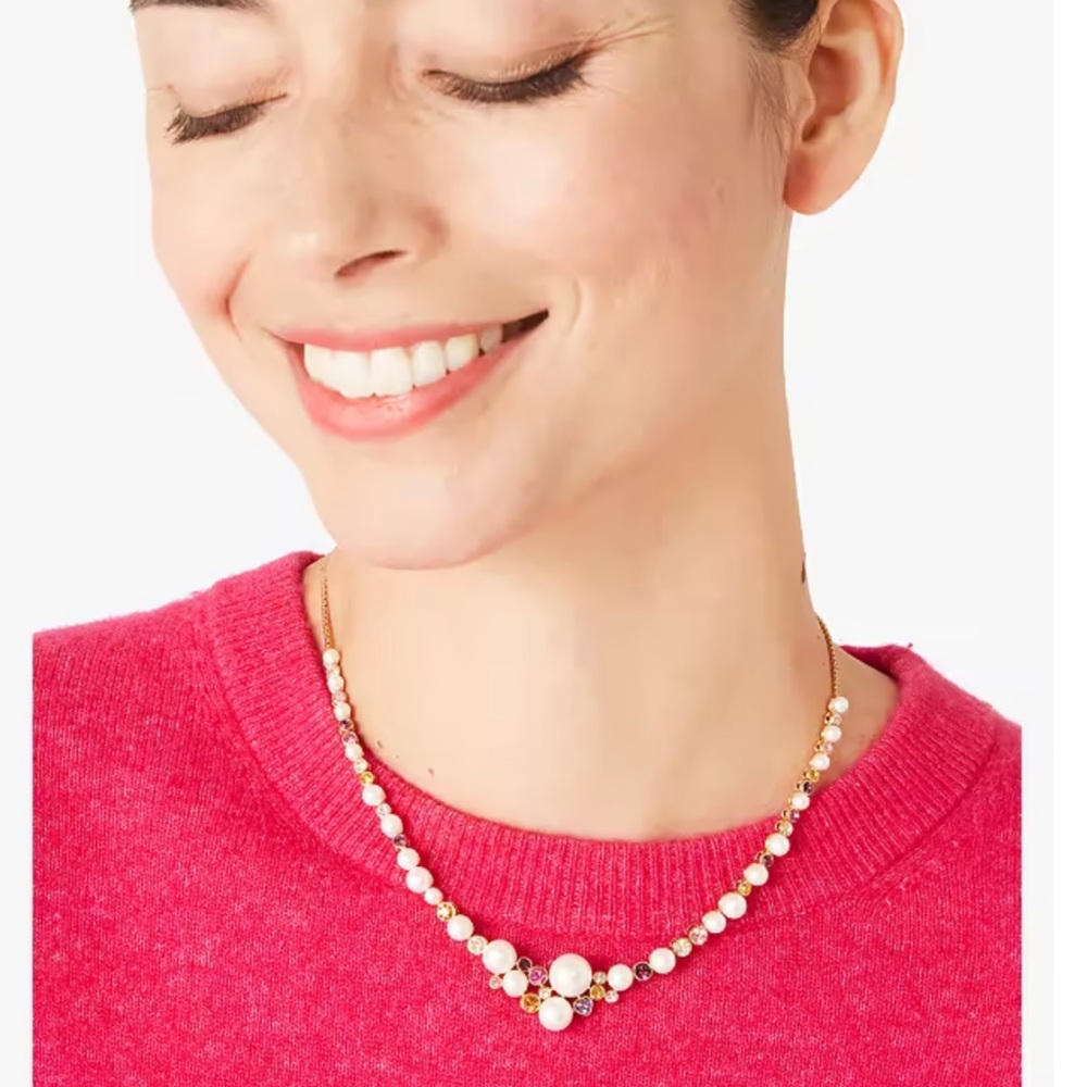KATE SPADE • Pearl Caviar Necklace - Picture 2 of 7